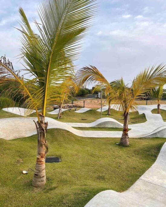Charming Zen-Style Beach Apartment At Punta Caelo 산 카를로스 외부 사진